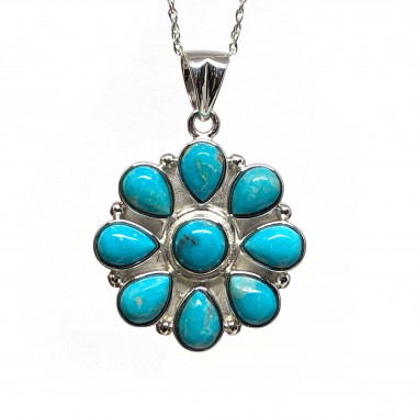 copy of Turquoise, Pendentif argent 925
