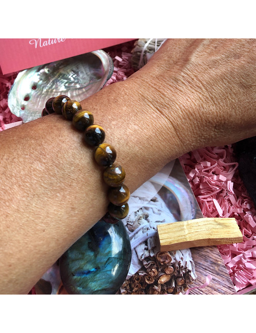 Boîte de collection de pierre pour la protection et la purification