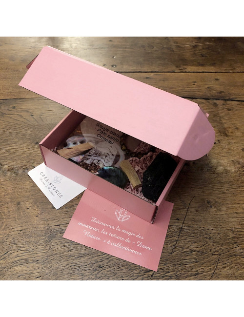 Coffret de pierres « PROTECTION ET LA PURIFICATION »