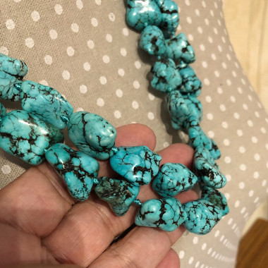 Collier turquoise