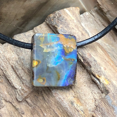 Bijoux en pierre Opale Boulder