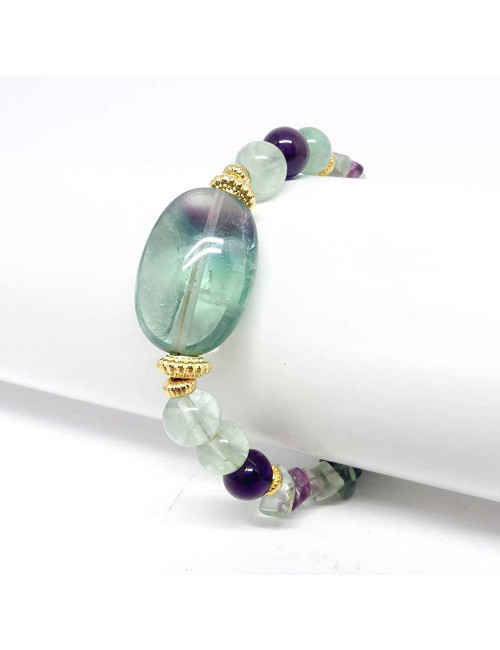 Bracelet perles en pierre naturelle