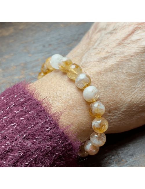 Citrine chauffée - Qualité AA