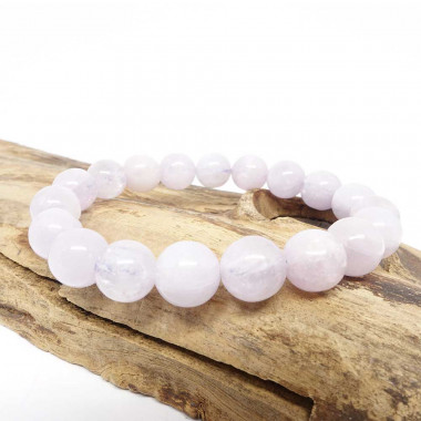Bracelet en Kunzite Madagascar - Sérénité et Amour