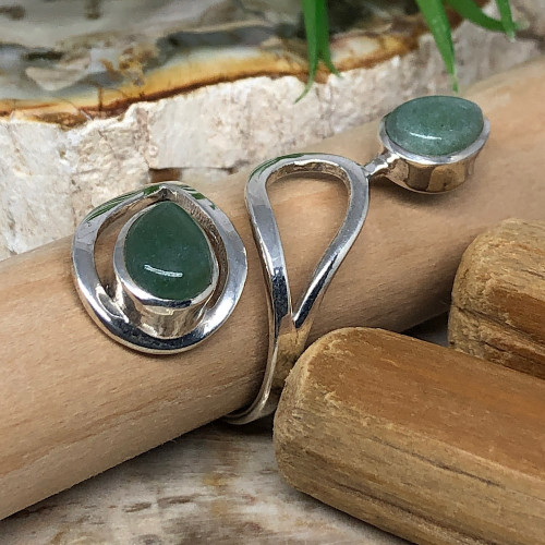 Aventurine, Bague ajustable