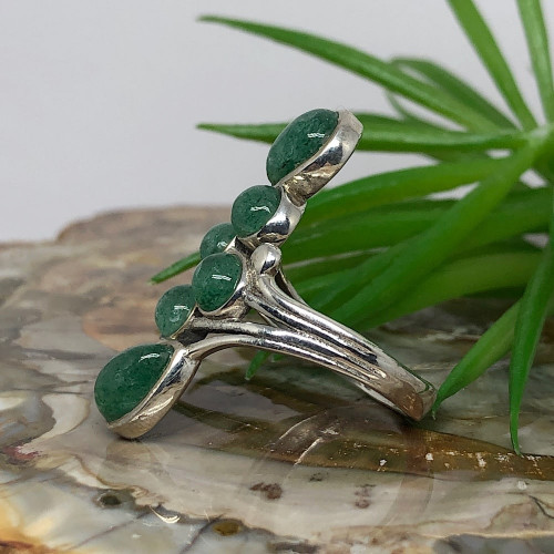 Aventurine, Bague ajustable