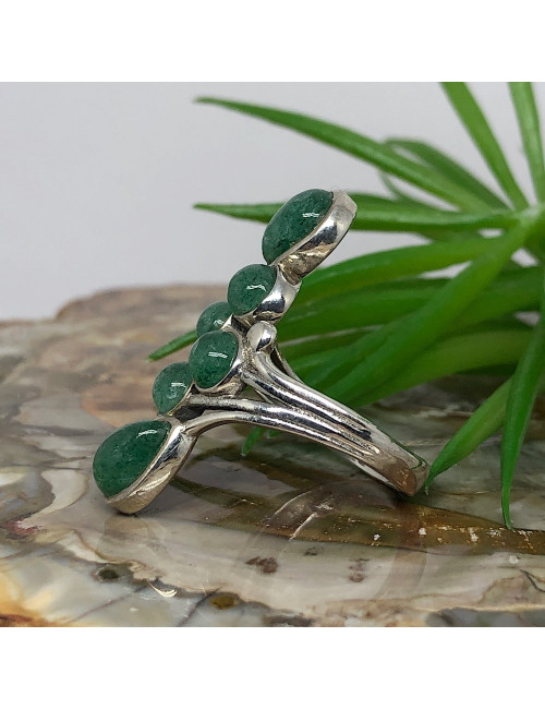 Aventurine, Bague ajustable