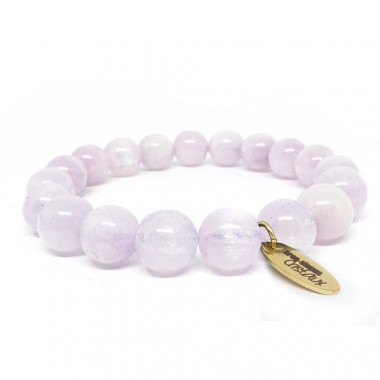 Bracelet en Kunzite Madagascar - Sérénité et Amour