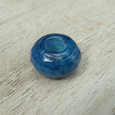 Perle cornaline large trou