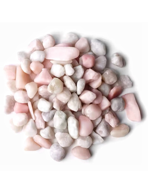 Opale rose, Perles chips
