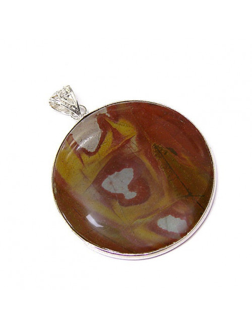 Grand pendentif en jaspe noorena
