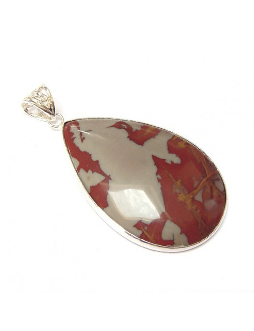 Grand pendentif en jaspe noorena