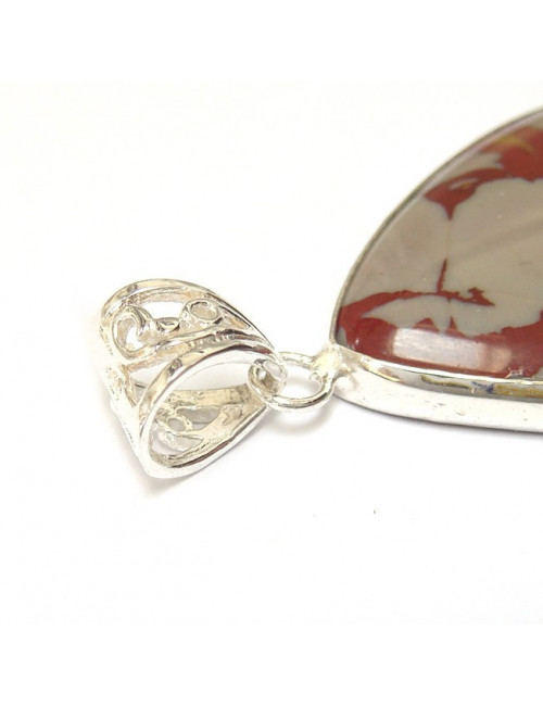 Grand pendentif en jaspe noorena