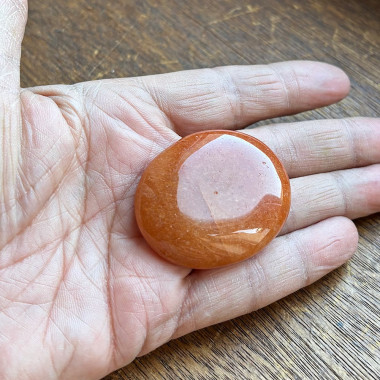 Galet aventurine rouge