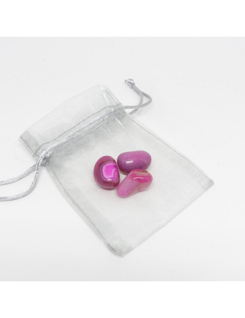 Pierres roulées Agate pourpre