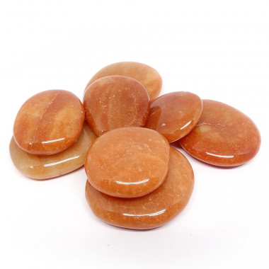 Galet aventurine rouge