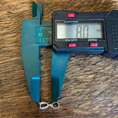 Béliere 8 mm en argent 925