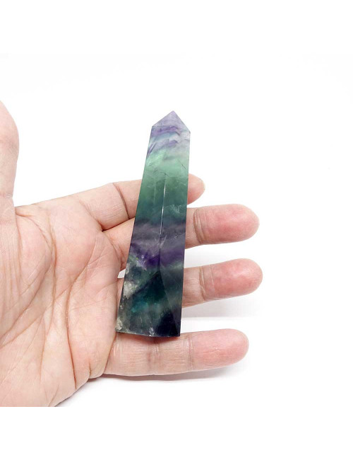 Obélisque en Fluorite anti-stress et booster de concentration – Bienfaits et conseils d’utilisation