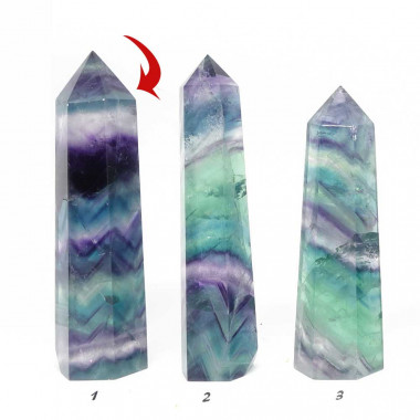 Obélisque en Fluorite anti-stress et booster de concentration – Bienfaits et conseils d’utilisation