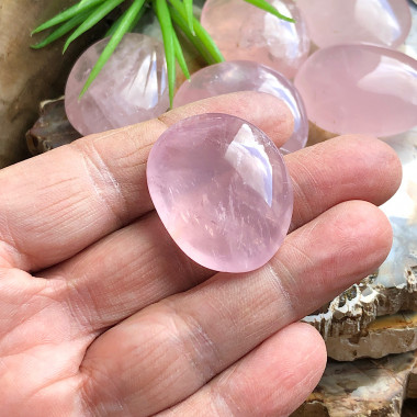 Galet Quartz rose