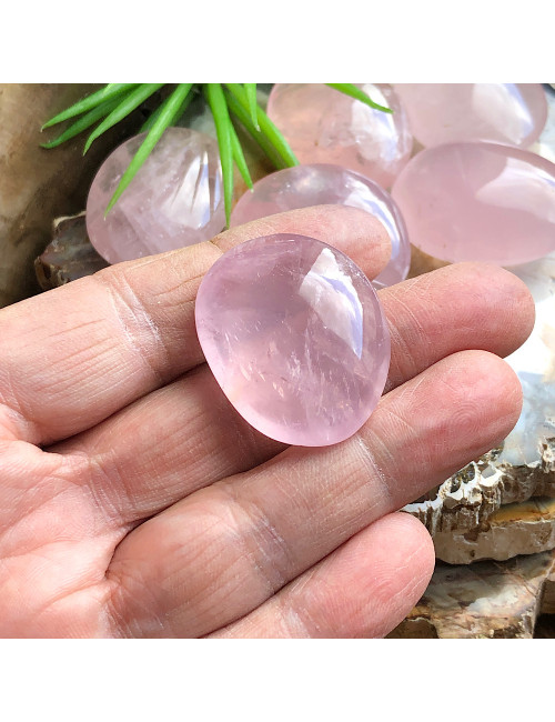 Galet Quartz rose