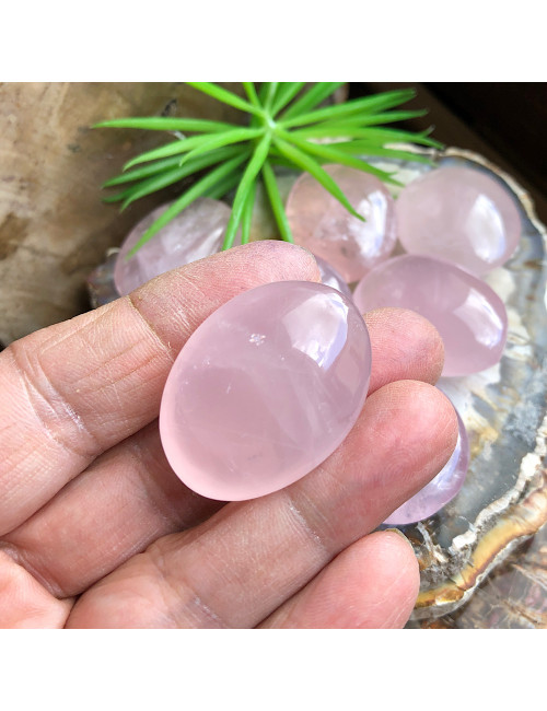 Galet Quartz rose
