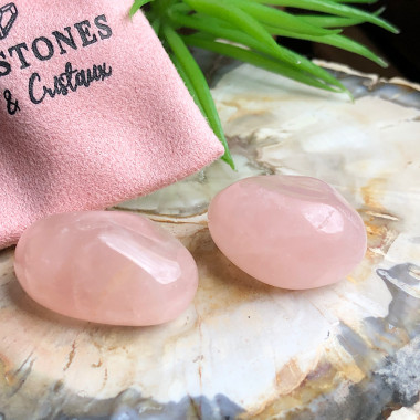 Galet Quartz rose