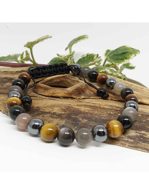 Portez ces pierres ensemble en bracelet, en amulette ou gardez-les près de vous