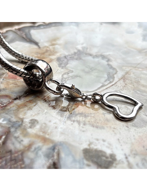 Perle argent "european beads"