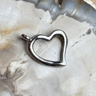 Charm COEUR pour "european beads"