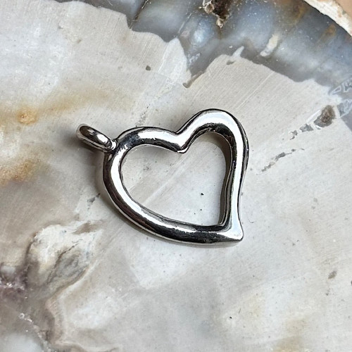 Charm COEUR pour "european beads"