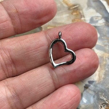 Charm COEUR pour "european beads"