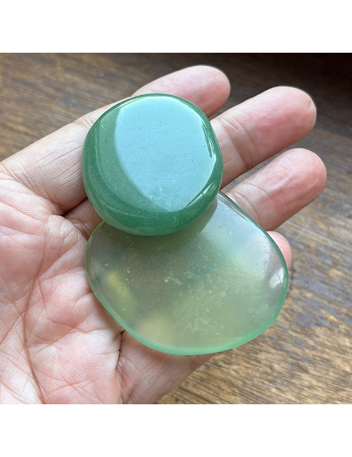 Galet aventurine rouge