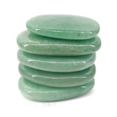 Galet taille Large en PIERRE aventurine verte