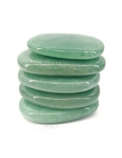 Galet taille Large en PIERRE aventurine verte