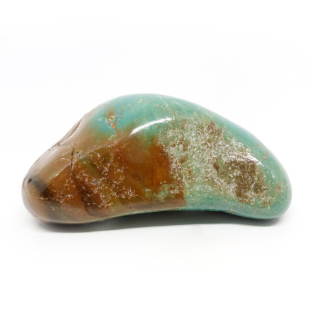 Véritable Turquoise EN PROVENANCE des mines d'USA, Galet poli