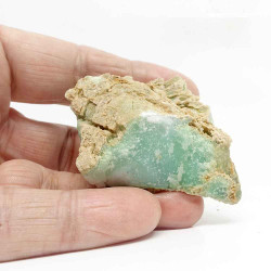 Galet chrysoprase