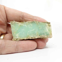 Galet chrysoprase