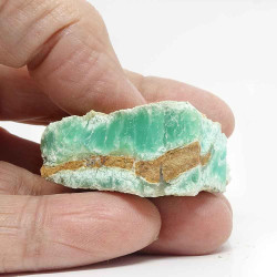Galet chrysoprase