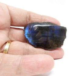 Galet labradorite