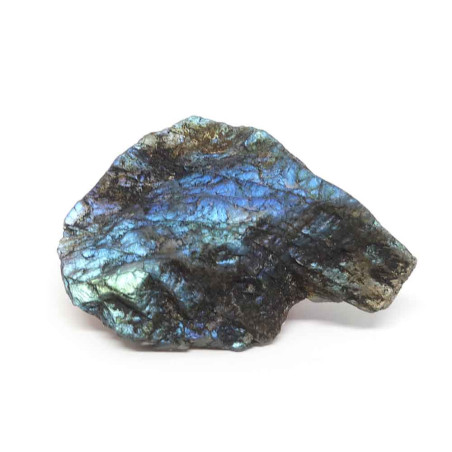 Labradorite  de Madagascar, Minéral plaque polie sur une face