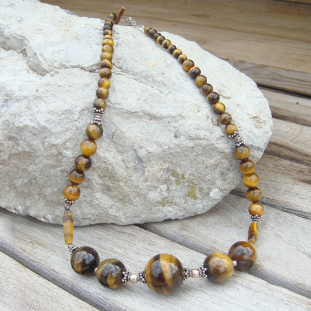 Kopie van Collier oeil de tigre