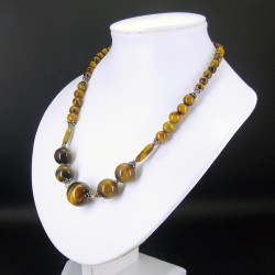 Collier oeil de tigre