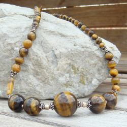Collier oeil de tigre