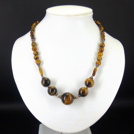 Collier oeil de tigre