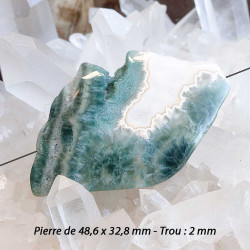 Perle grand format pour vos créations de bijoux énergétiques uniques.