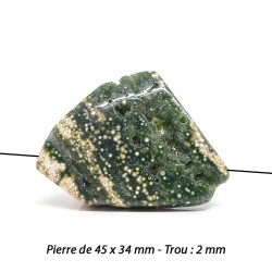 Perle grand format pour vos créations de bijoux énergétiques uniques.