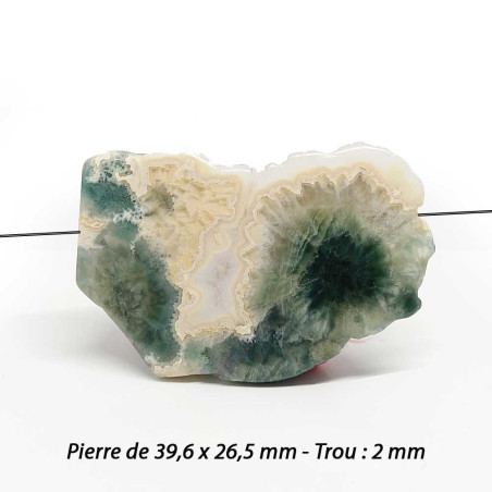 Perle grand format pour vos créations de bijoux énergétiques uniques.