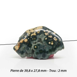 Perle grand format pour vos créations de bijoux énergétiques uniques.