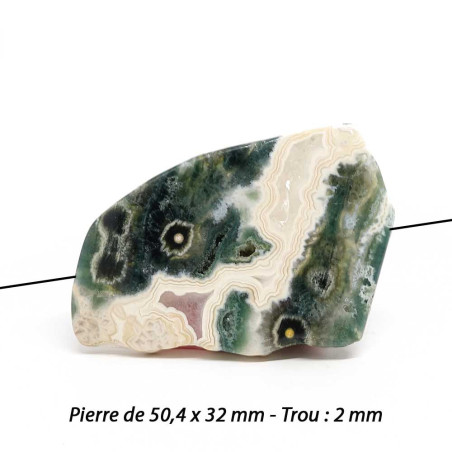 Le jaspe océan est une pierre naturelle